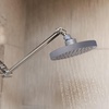 image:imageSparkPod Rain Shower Head 6 Inch Round Egyptian Gold FinishCharcoal Grey