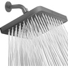 image:imageSparkPod Rain Shower Head 6 Inch Round Egyptian Gold FinishCharcoal Grey