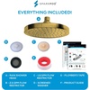 image:imageSparkPod Rain Shower Head 6 Inch Round Egyptian Gold FinishEgyptian Gold