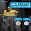 image:imageSparkPod Rain Shower Head 6 Inch Round Egyptian Gold FinishEgyptian Gold
