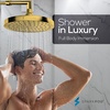 image:imageSparkPod Rain Shower Head 6 Inch Round Egyptian Gold FinishEgyptian Gold