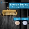 image:imageSparkPod Rain Shower Head 6 Inch Round Egyptian Gold FinishEgyptian Gold