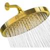 image:imageSparkPod Rain Shower Head 6 Inch Round Egyptian Gold FinishEgyptian Gold