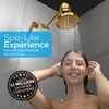 image:imageSparkPod Rain Shower Head 6 Inch Round Egyptian Gold FinishEgyptian Gold