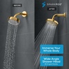 image:imageSparkPod Rain Shower Head 6 Inch Round Egyptian Gold FinishEgyptian Gold