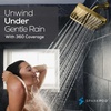 image:imageSparkPod Rain Shower Head 6 Inch Round Egyptian Gold FinishEgyptian Gold