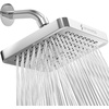 image:imageSparkPod Rain Shower Head 6 Inch Round Egyptian Gold FinishLuxury Polished Chrome