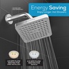 image:imageSparkPod Rain Shower Head 6 Inch Round Egyptian Gold FinishLuxury Polished Chrome