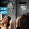 image:imageSparkPod Rain Shower Head 6 Inch Round Egyptian Gold FinishLuxury Polished Chrome