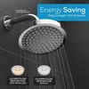 image:imageSparkPod Rain Shower Head 6 Inch Round Egyptian Gold FinishLuxury Polished Chrome