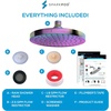 image:imageSparkPod Rain Shower Head 6 Inch Round Egyptian Gold FinishRadiant Rainbow
