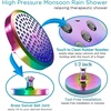 image:imageSparkPod Rain Shower Head 6 Inch Round Egyptian Gold FinishRadiant Rainbow