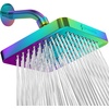 image:imageSparkPod Rain Shower Head 6 Inch Round Egyptian Gold FinishRadiant Rainbow