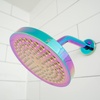image:imageSparkPod Rain Shower Head 6 Inch Round Egyptian Gold FinishRadiant Rainbow