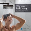 image:imageSparkPod Rain Shower Head 6 Inch Round Egyptian Gold FinishVintage Oil Rubbed Bronze