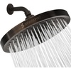 image:imageSparkPod Rain Shower Head 6 Inch Round Egyptian Gold FinishVintage Oil Rubbed Bronze