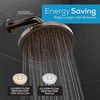 image:imageSparkPod Rain Shower Head 6 Inch Round Egyptian Gold FinishVintage Oil Rubbed Bronze