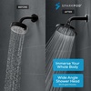 image:imageSparkPod Rain Shower Head 6 Inch Round Egyptian Gold FinishVintage Oil Rubbed Bronze