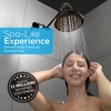 image:imageSparkPod Rain Shower Head 6 Inch Round Egyptian Gold FinishVintage Oil Rubbed Bronze