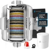 image:imageSparkPod 23Stage Shower Head Filter for Showerheads Polished Chrome1 Luxury Polished Chrome