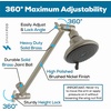 image:imageSparkPod 11 Extension Arm Adjustable Height amp Angle Brushed Nickel2  Elegant Brushed Nickel