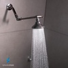 image:imageSparkPod 16 Extension Arm Adjustable Height amp Angle Polished Chrome4  Vintage OilRubbed Bronze