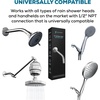 image:imageSparkPod 6 Inch Shower Arm with Flange  Solid Stainless Steel Shower Head Extension Arm WallMounted for Fixed amp Handheld Showerheads  Teflon Tape Included Standard 6 Luxury Polished ChromeChrome Luxury Polished  9 Inch