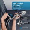 image:imageSparkPod 5 Inch 9 Spray Setting Handheld Shower Head  Water Saving Pause With OnOff Switch  ToolFree 1Min Install  Pulsating Rain Mode  Relaxing Rain Shower With Soothing Mist  Luxury Chrome1  Luxury Polished Chrome