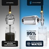 image:imageSparkPod Ultra Shower Filter Cartridge  High Output Shower Head Filter Cartridge Replacement  Unique Filtration Method Removes Up To 95 of Chlorine Heavy Metals Sediments amp Impurities 3 PiecesWhite