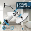 image:imageSparkPod Ultra Shower Filter Cartridge  High Output Shower Head Filter Cartridge Replacement  Unique Filtration Method Removes Up To 95 of Chlorine Heavy Metals Sediments amp Impurities 3 PiecesLuxury Polished Chrome  1 Refill
