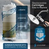 image:imageSparkPod Ultra Shower Filter Cartridge  High Output Shower Head Filter Cartridge Replacement  Unique Filtration Method Removes Up To 95 of Chlorine Heavy Metals Sediments amp Impurities 3 PiecesLuxury Polished Chrome  1 Refill