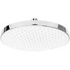 image:imageSparkPod 10 Inch Round Rain Shower Head  Ceiling or Wall Mount Rainfall Shower Head  Large Coverage Showerhead  Brass Ball Joint with 360 Adjustment  1Min Install Chrome and White5  Chrome White 10 Inch Round